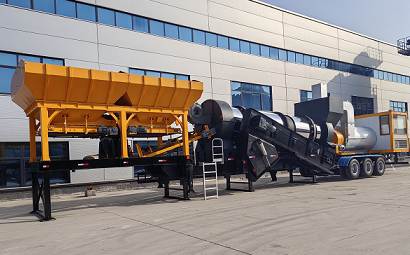 Mexico 80 tph asphalt mixer plant will be shipped